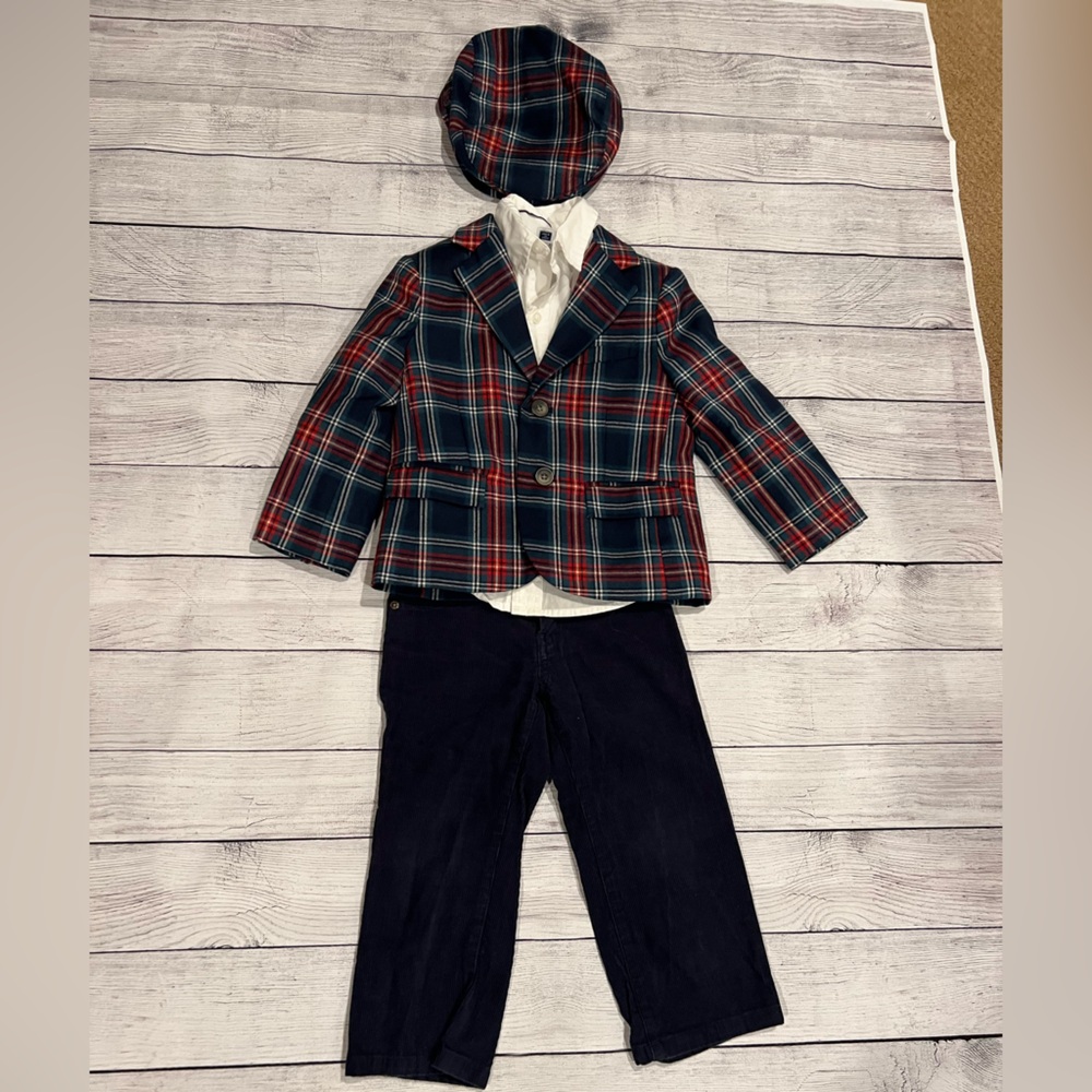 Janie and Jacks Boys Holiday/Winter Outfit